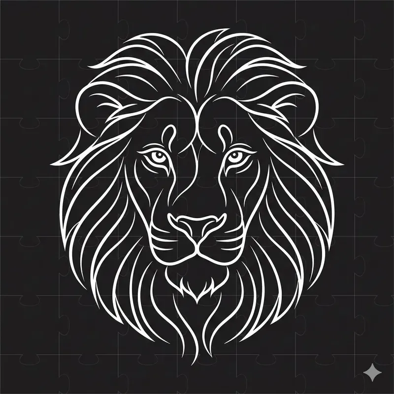 White Line Art For Engraving
