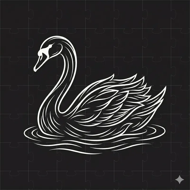 White Line Art For Engraving