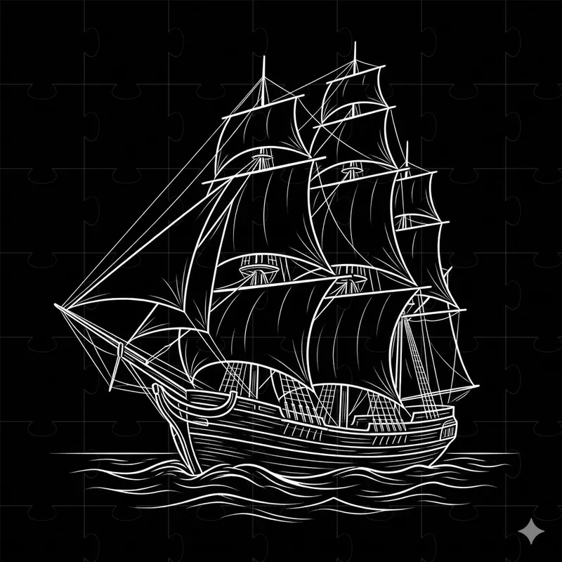 White Line Art For Engraving