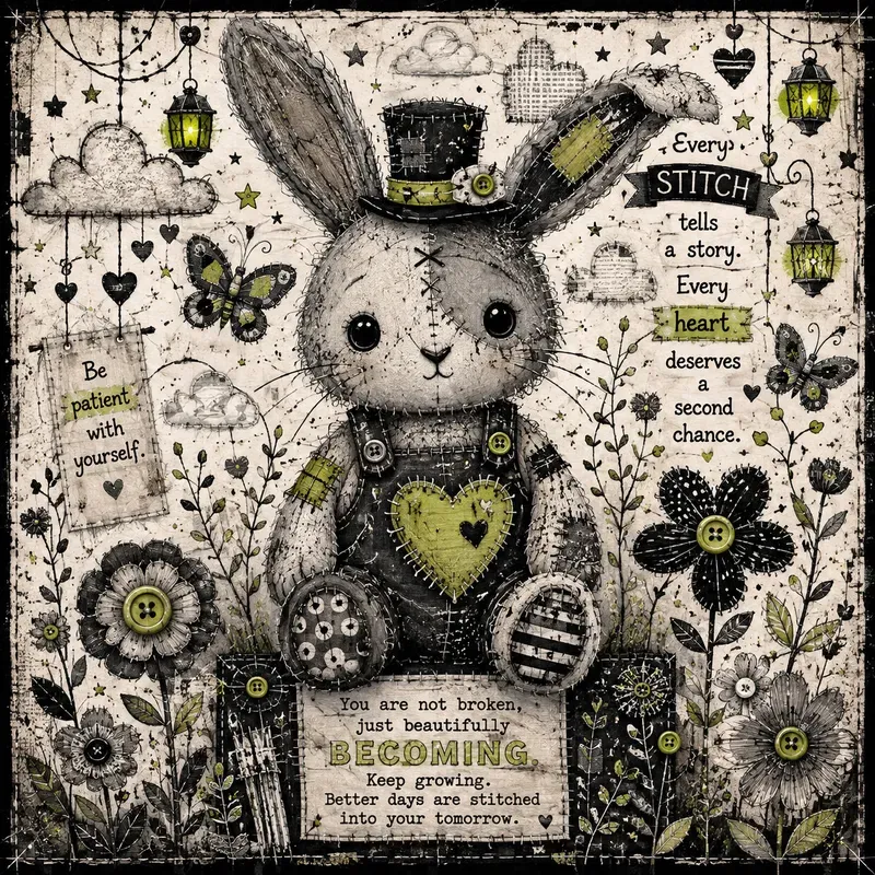 Stitched Hearts Healing Art