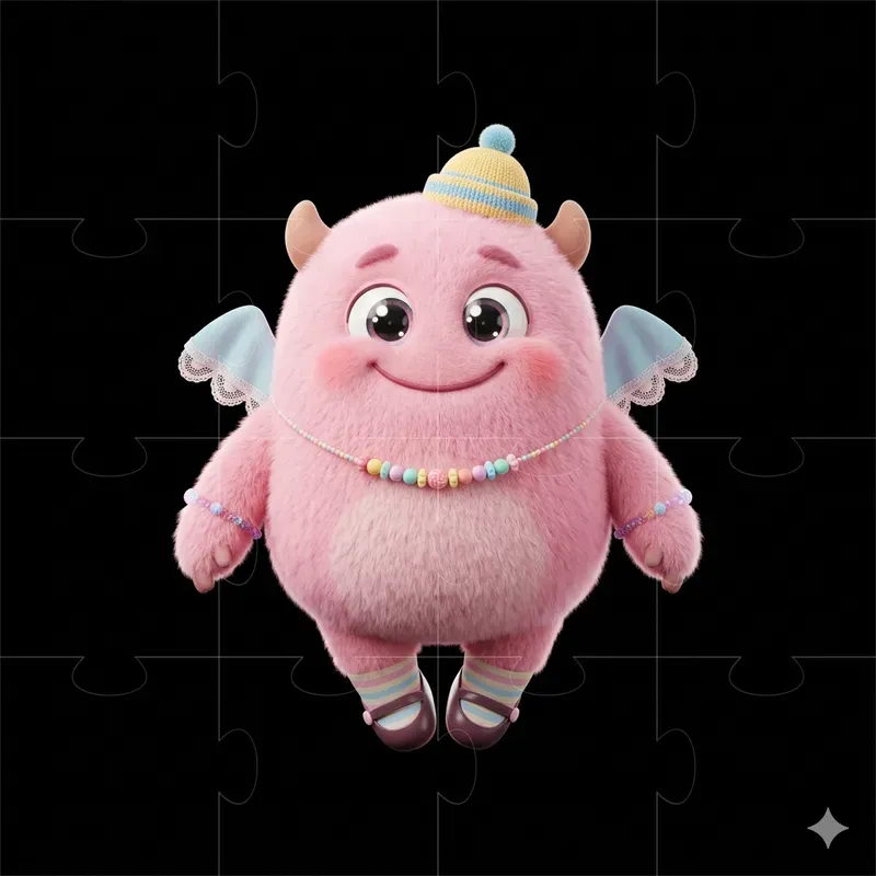 Cute 3D Monster Character Studios