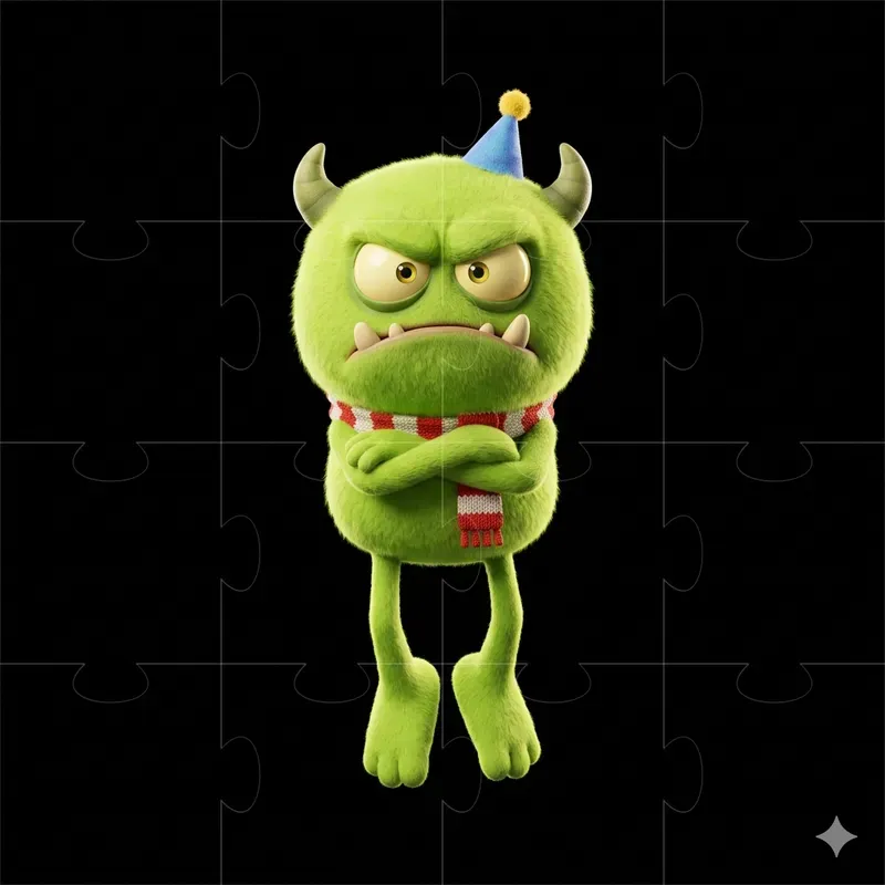 Cute 3D Monster Character Studios