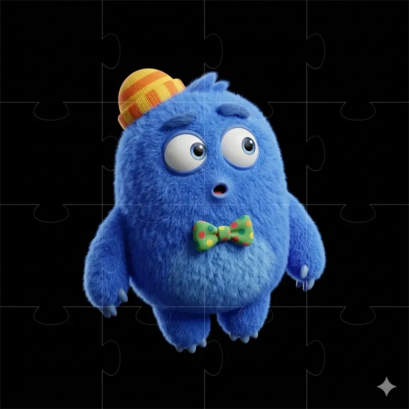Cute 3D Monster Character Studios