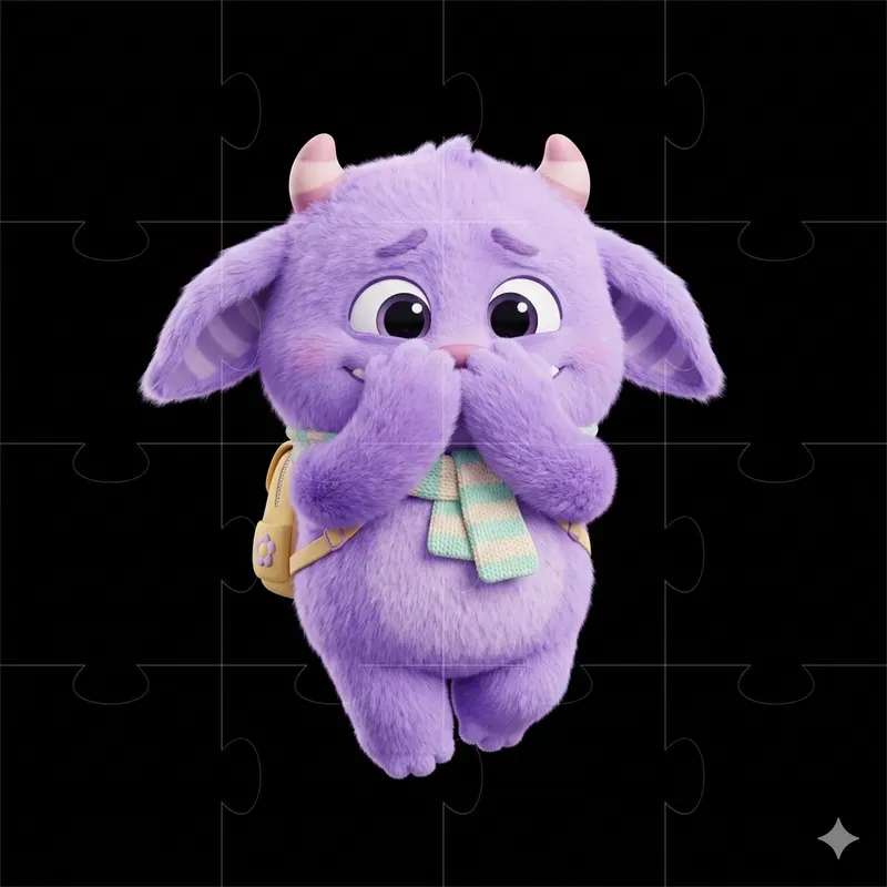 Cute 3D Monster Character Studios