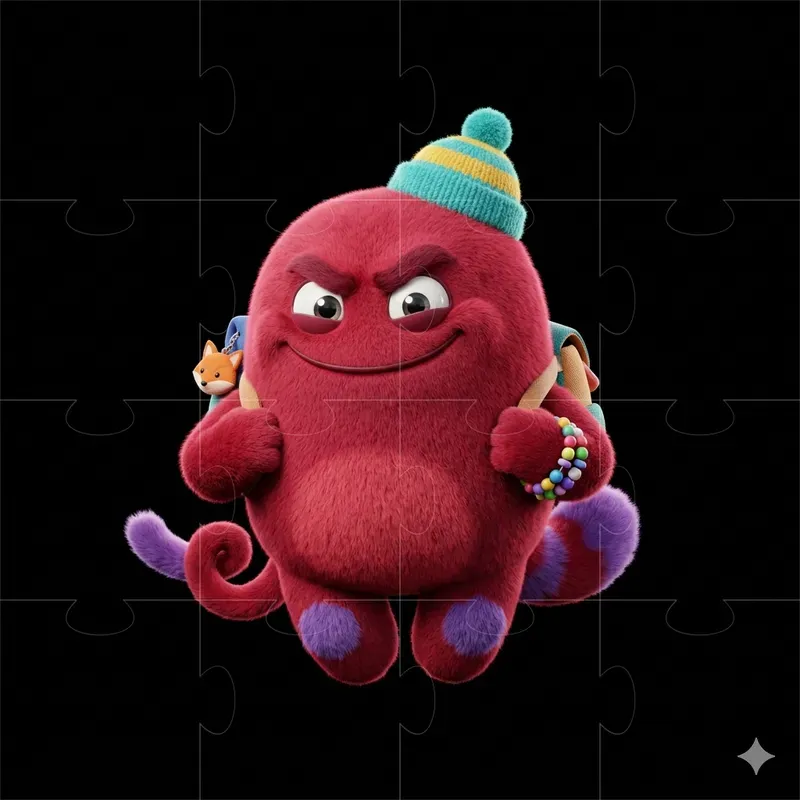 Cute 3D Monster Character Studios
