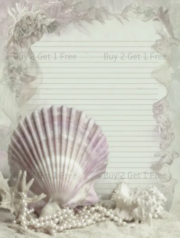 Mothers Day Mermaid Plain Papers