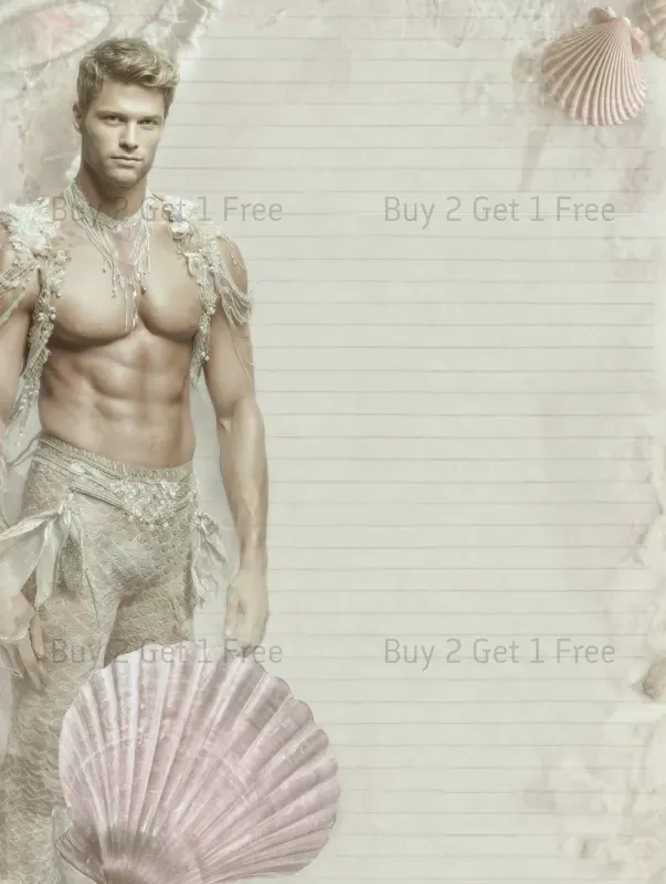 Mothers Day Mermaid Plain Papers