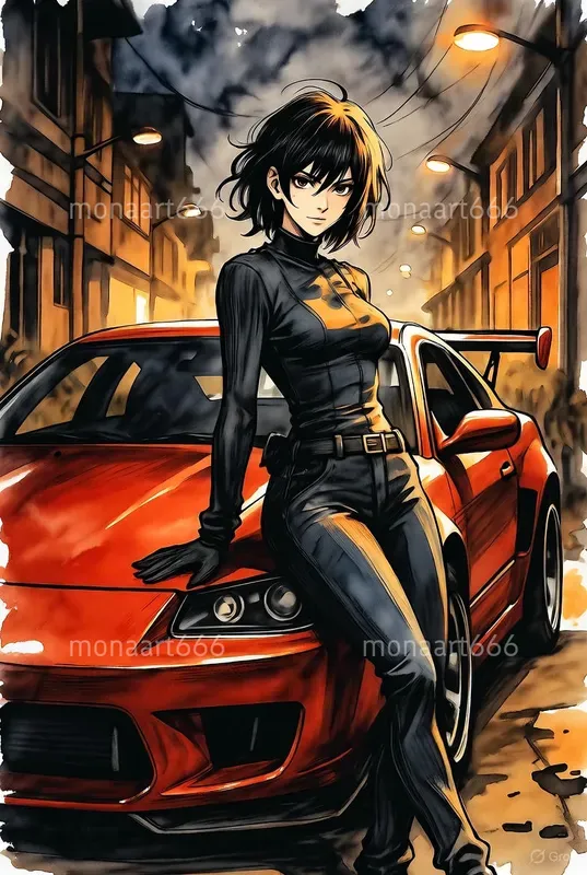 Gritty Urban Anime Street Chronicles