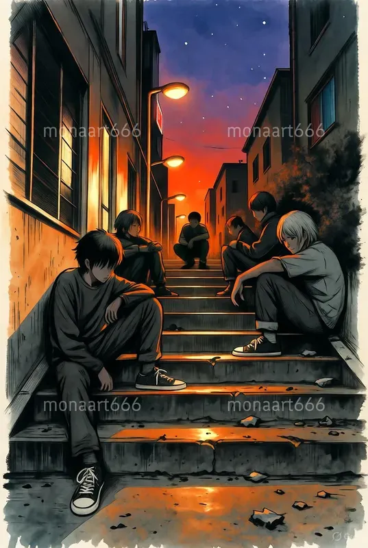 Gritty Urban Anime Street Chronicles