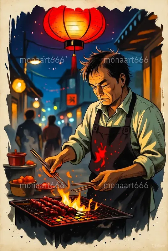 Gritty Urban Anime Street Chronicles