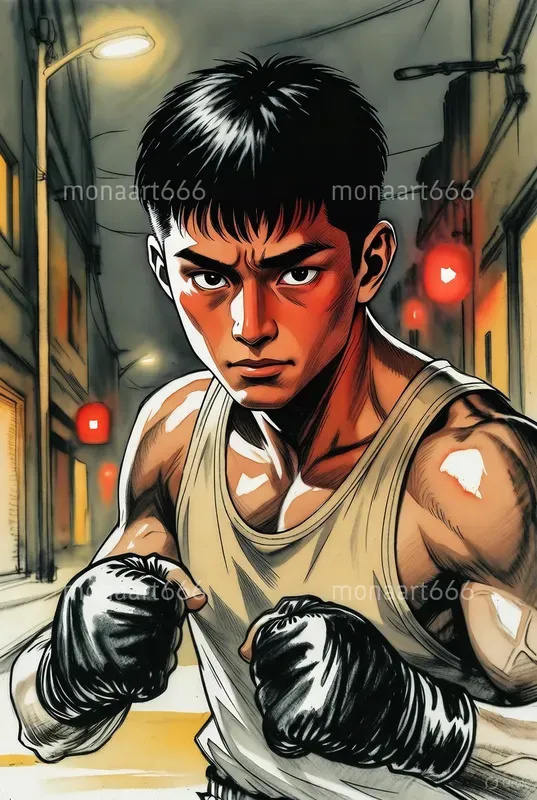Gritty Urban Anime Street Chronicles