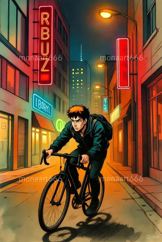 Gritty Urban Anime Street Chronicles