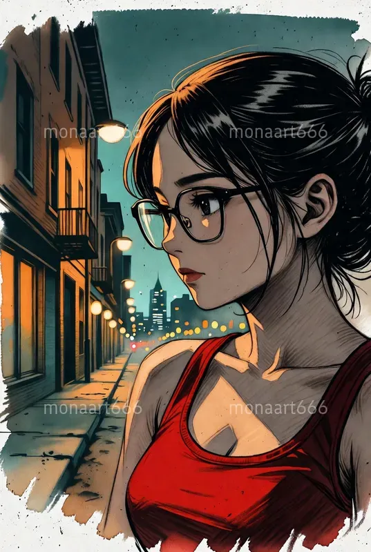 Gritty Urban Anime Street Chronicles