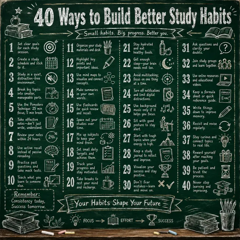 Vintage Chalkboard Infographic Kits
