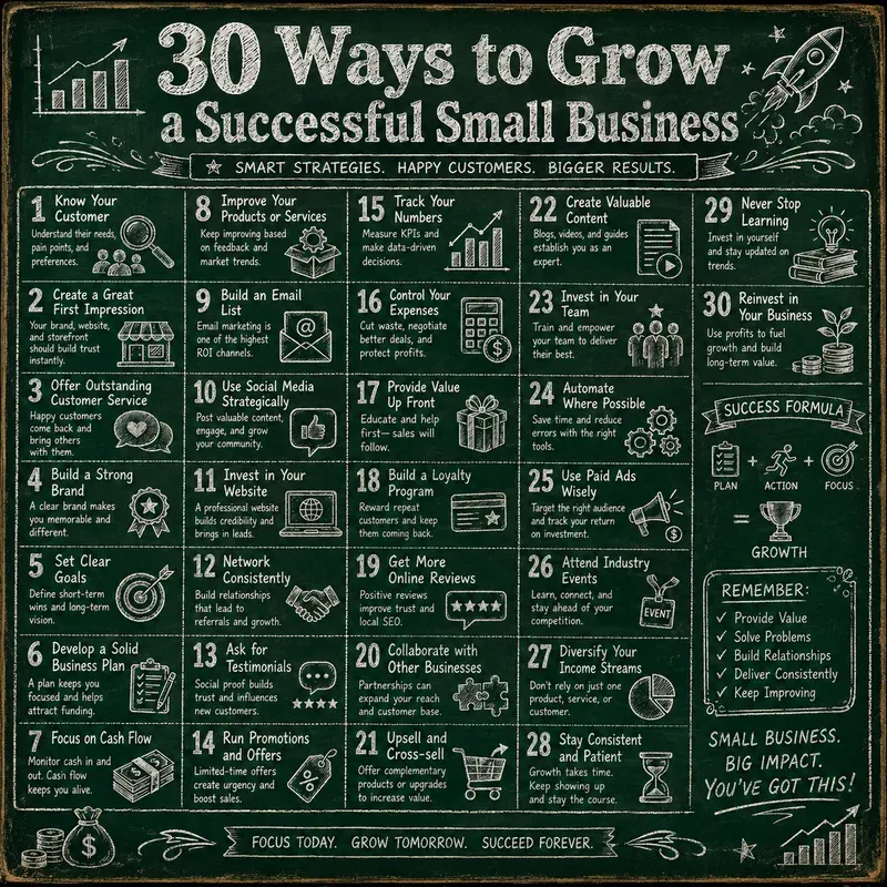 Vintage Chalkboard Infographic Kits