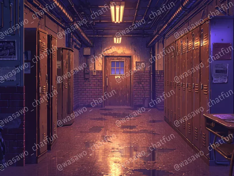 1990s Horror Sound Novel Backgrounds