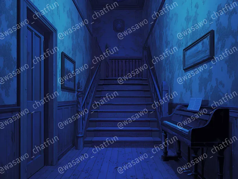 1990s Horror Sound Novel Backgrounds