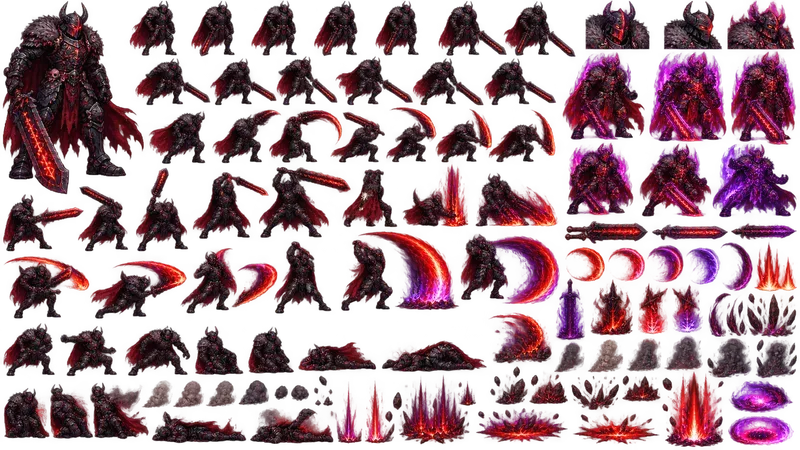 Modular Pixel Sprite Systems