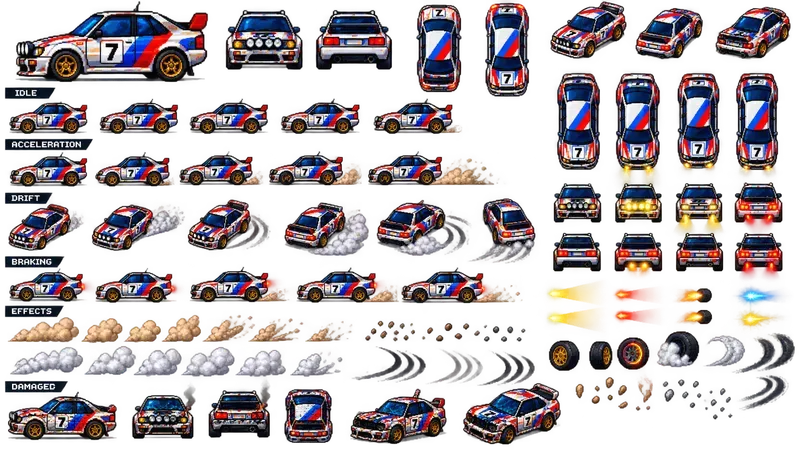 Modular Pixel Sprite Systems