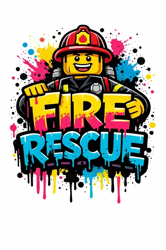 Graffiti Lego Toy Typography Generator