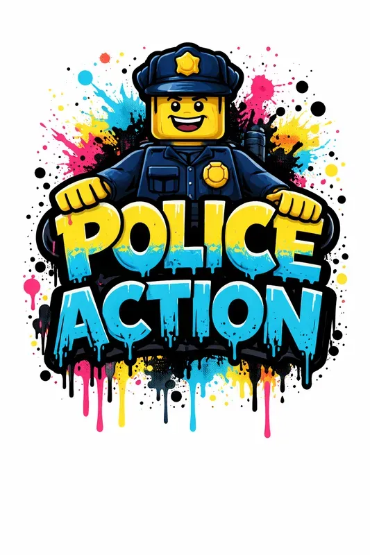 Graffiti Lego Toy Typography Generator