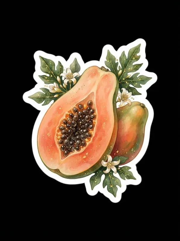 Luxury Goldfleck Painterly Stickers