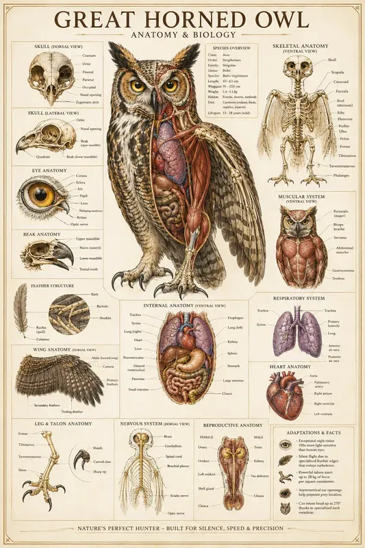 Animal Anatomy Infographics