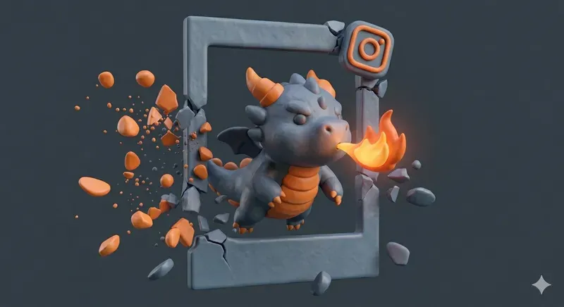 3D Clay Profile Frame Popouts