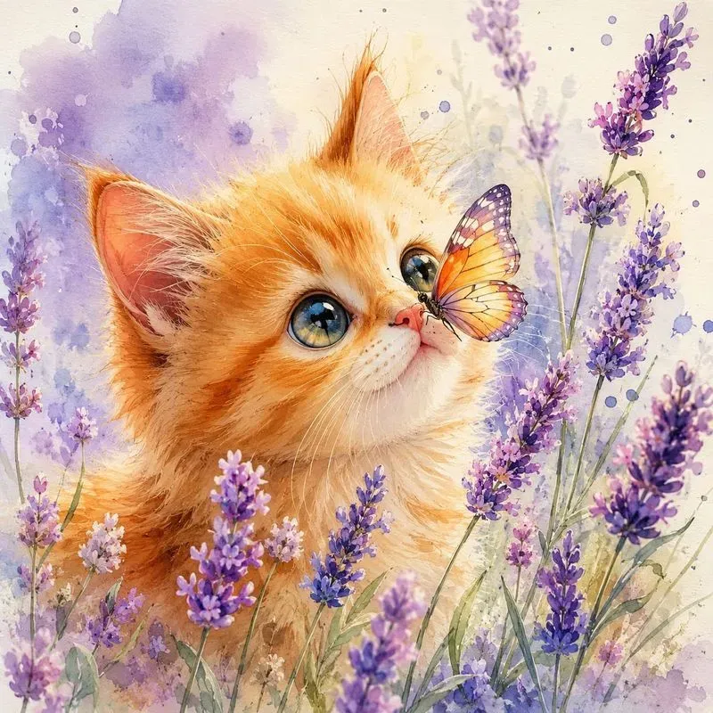 Whimsical Watercolor Animal Dreams