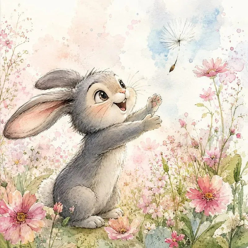 Whimsical Watercolor Animal Dreams