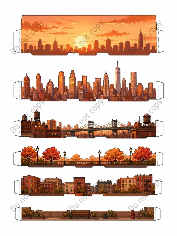 Pop Up Card Cutout Sheets