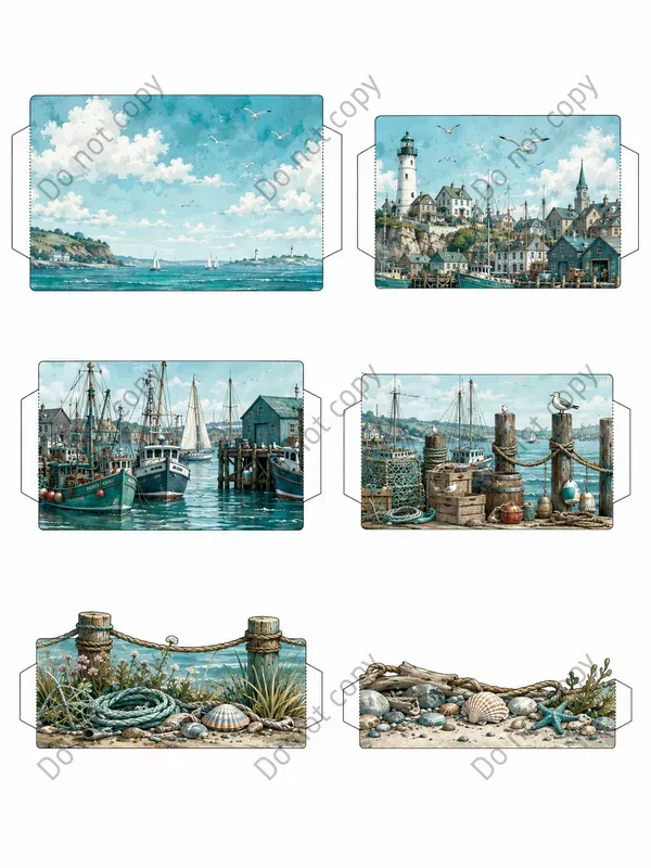 Pop Up Card Cutout Sheets