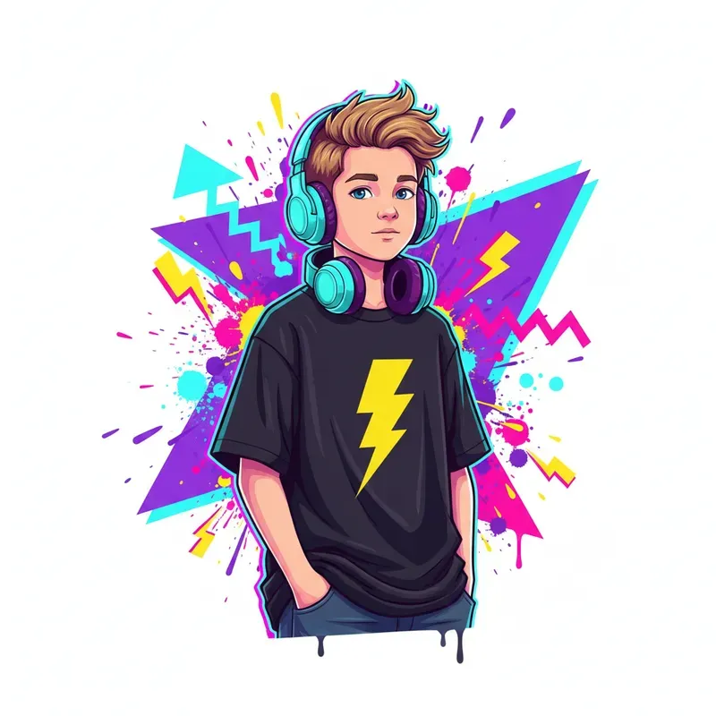 Elite Neon Urban Popart Vectors