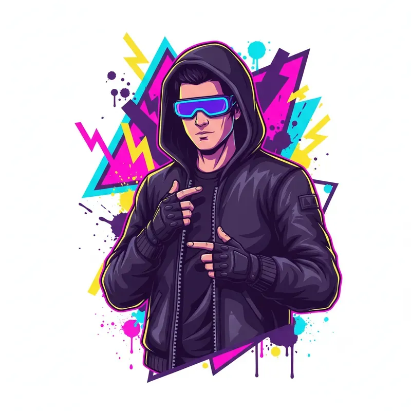 Elite Neon Urban Popart Vectors