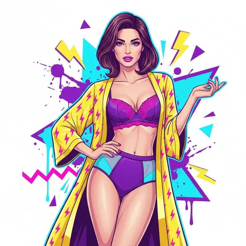 Elite Neon Urban Popart Vectors