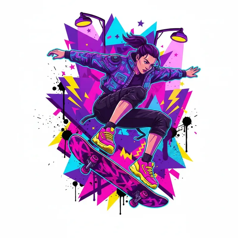Elite Neon Urban Popart Vectors