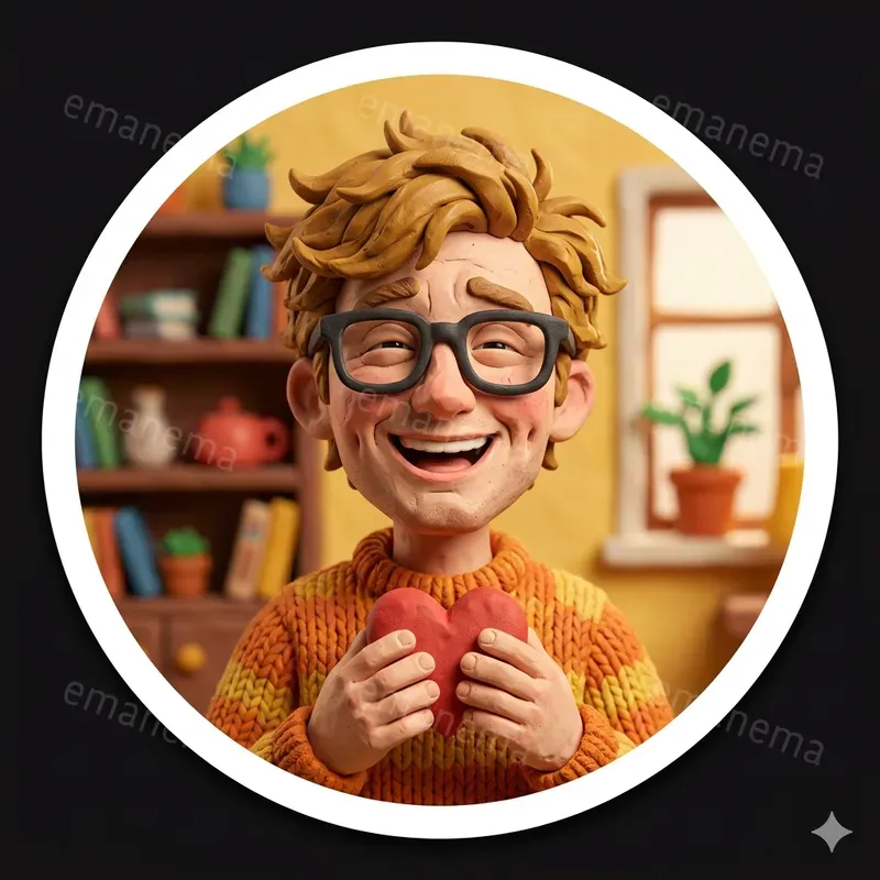 Clay Animation Style Stickers