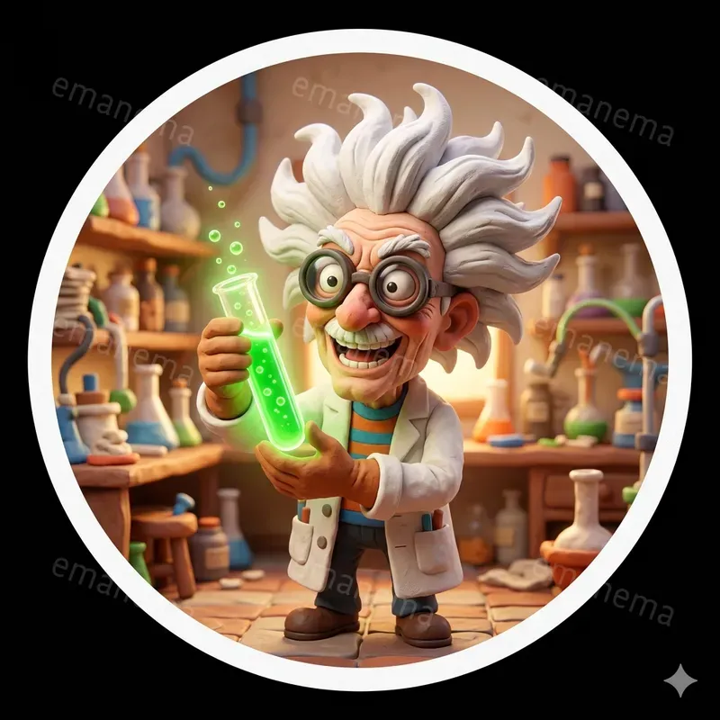 Clay Animation Style Stickers