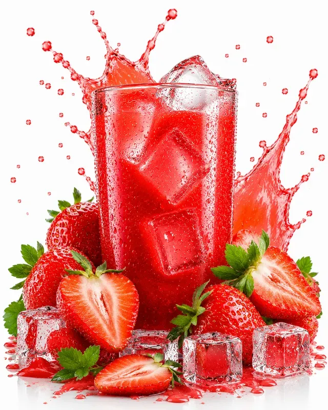 Premium Fruit Juice Commercial Renders