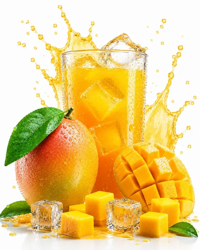 Premium Fruit Juice Commercial Renders