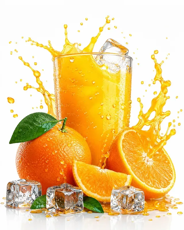 Premium Fruit Juice Commercial Renders