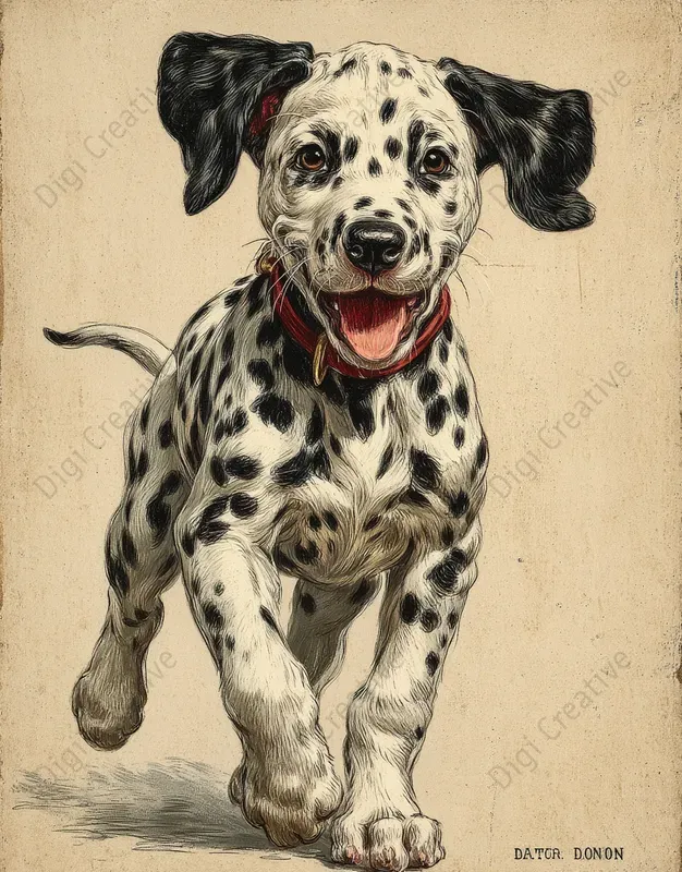 Vintage Crayon Animal Posters
