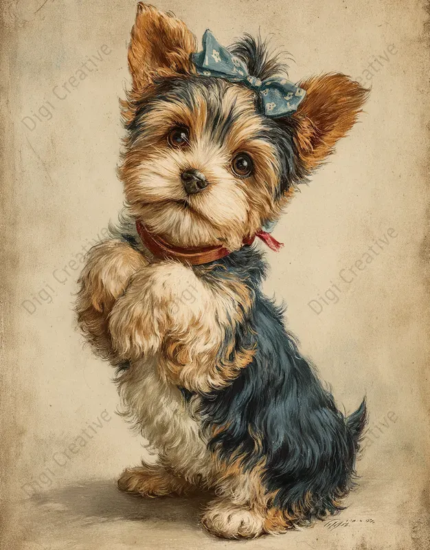 Vintage Crayon Animal Posters