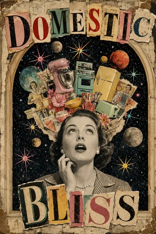 Surreal Vintage Ransom Note Collages
