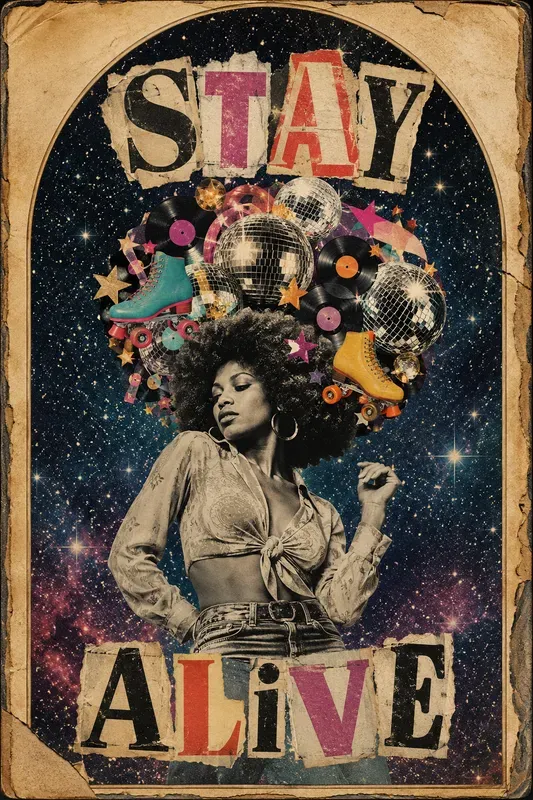 Surreal Vintage Ransom Note Collages