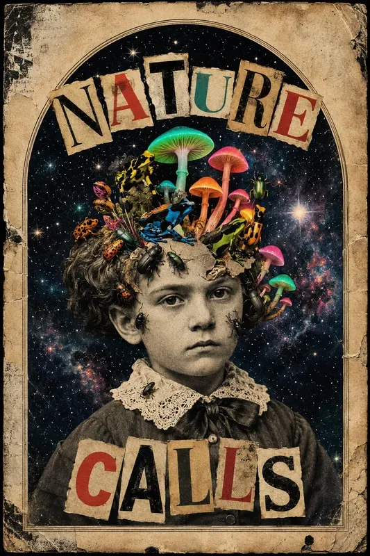 Surreal Vintage Ransom Note Collages