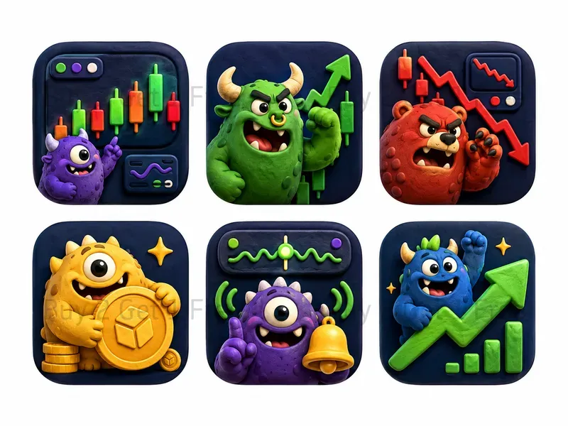 Cute App Mobile Icon Sets