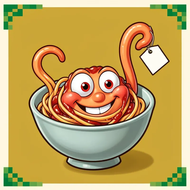Retro Food Mascot Posters