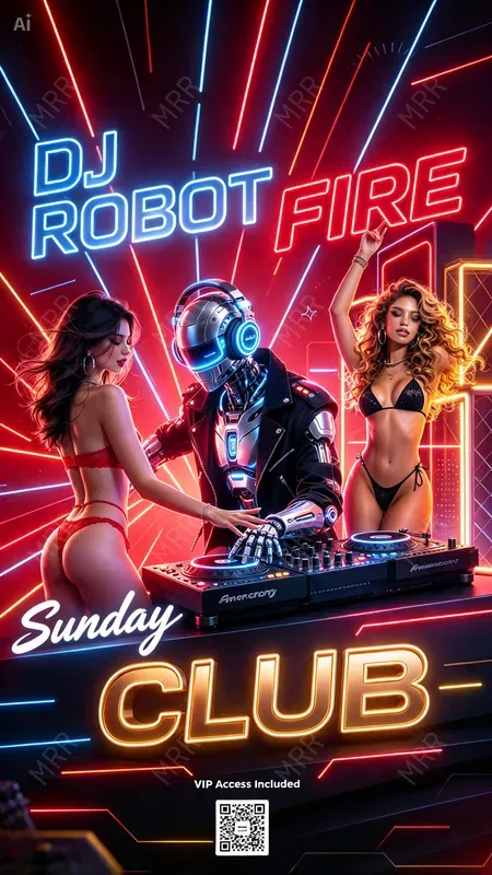 Nightlife Party Girls Posters