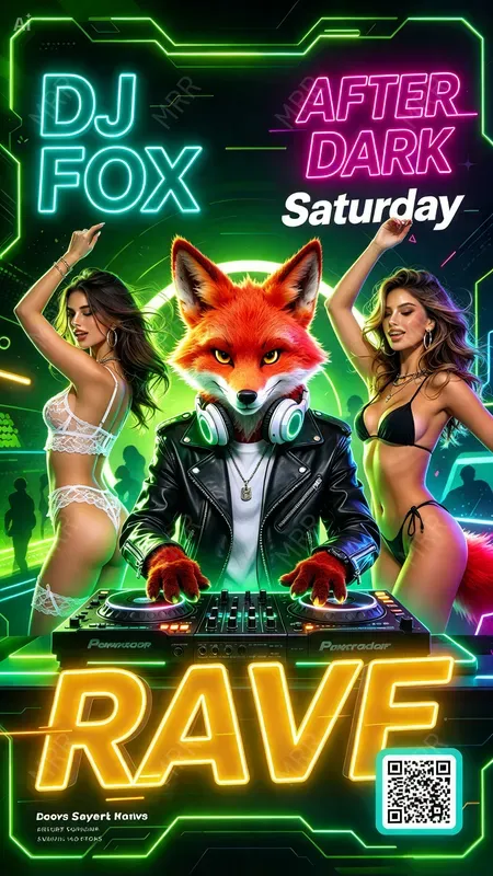 Nightlife Party Girls Posters